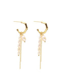 AMANDA EARRING - gold plated surgical steel