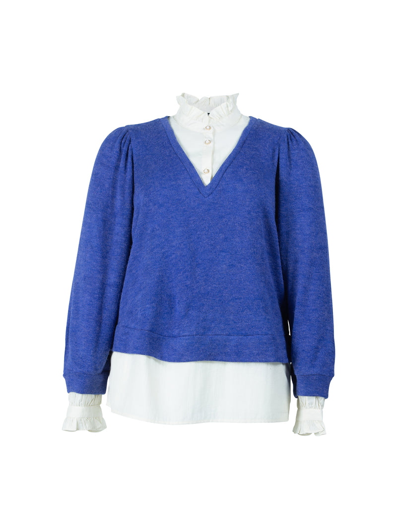 ZOEY CELINE BLOUSE Bluser 428 Royal Blue