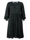 EMMY DRESS - DARK GREEN