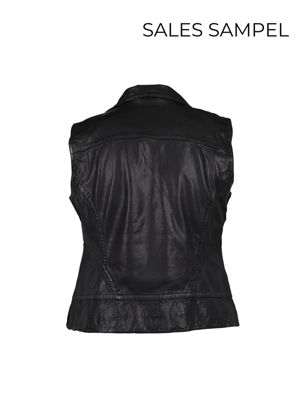 ZOEY JANIE LEATHER VEST Vest Sales Sample / Reduced price