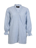 JUNO SHIRT - Blue Stripe