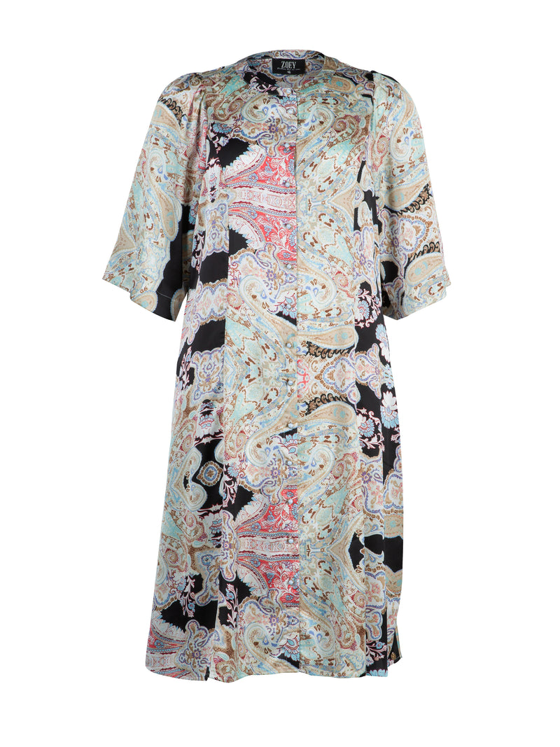 ZOEY LENA DRESS Kjoler 000 Black print mix