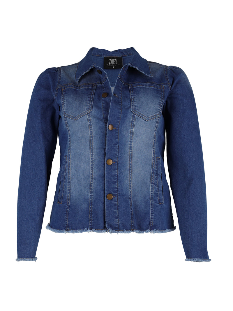 ZOEY LESLIE JACKET Jakker 481 Denim blue