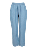 LYNN PANTS - Soft Denim Blue