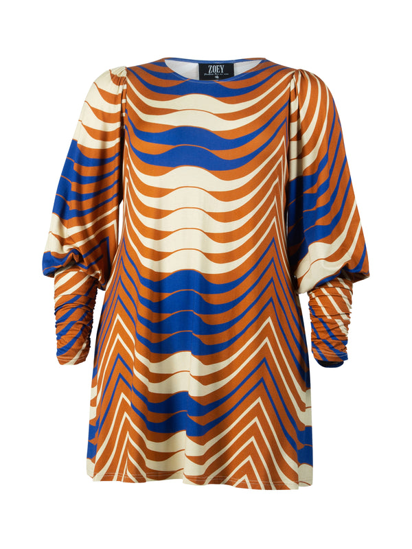 ZOEY MACIE TUNIC Tunic 233 - Cognac Mix