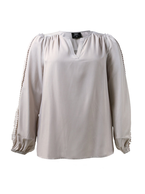 ZOEY SELAH BLOUSE Bluser 110 Creme